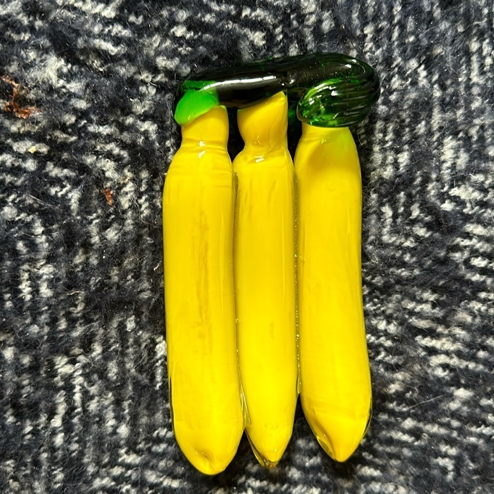 Glass bananas absolutely adorable